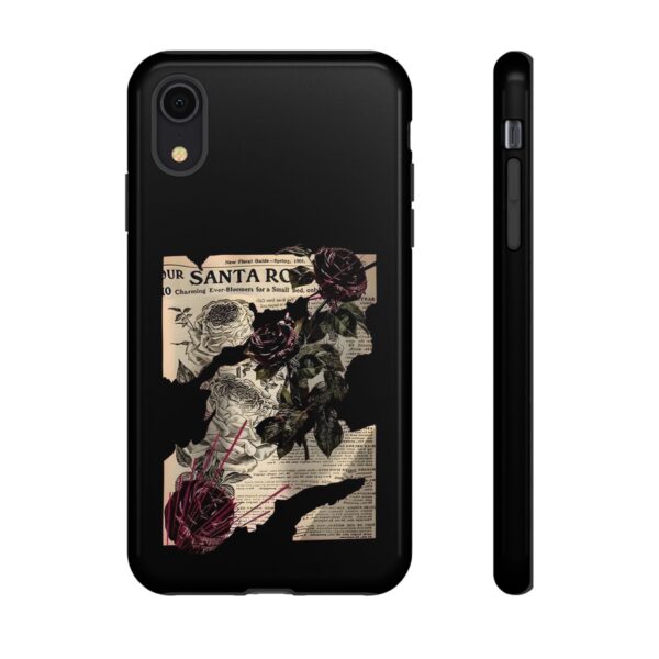 Tough Cases - Floral Gothic Phone Case, Tough Case, Unique Phone Cover, Gift for Her, Stylish Tech Accessory - Image 8