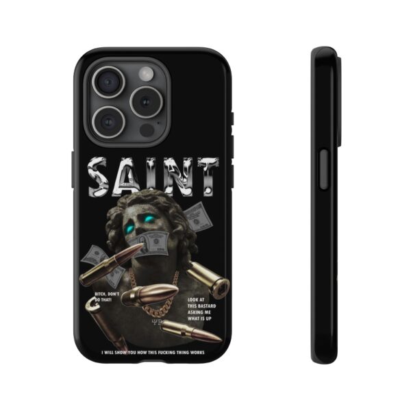 Urban Style Phone Case - Tough Cases, Graffiti Phone Cover, Street Art Design, Saint Inspired Design, Unique Gift for Artists, Stylish [...] - Image 48