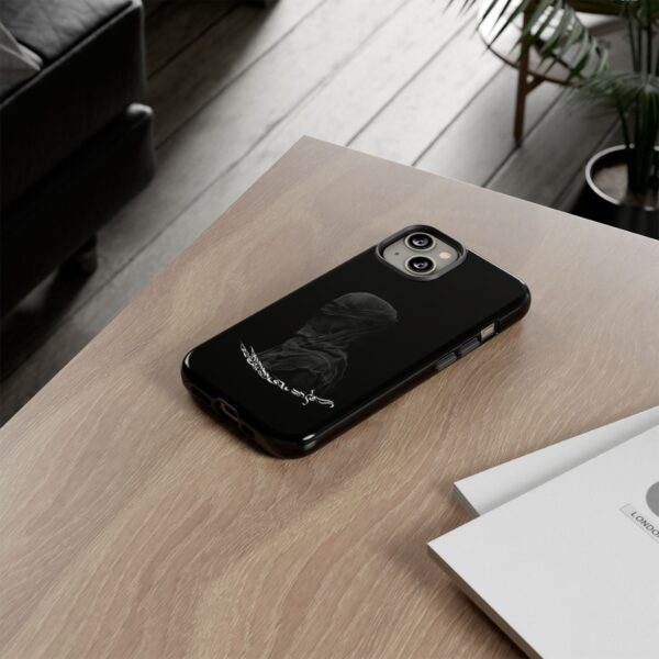 Tough Cases Black Aesthetic Phone Case, Unique Smartphone Cover for Minimalist Style, Gift for Tech Lovers, Modern Art Decor - Image 29