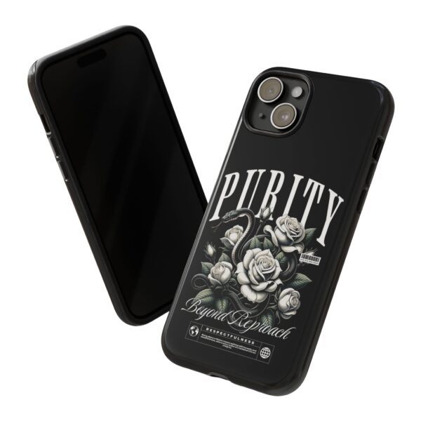 Gothic Phone Case, Edgy Smartphone Cover, Floral Design, Personalized Gift, Unique Accessory - Image 46