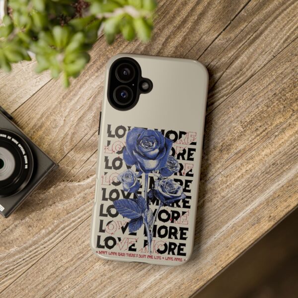 Blue Rose Phone Case - Tough Cases, Floral Phone Cover, Flower Art, Love More Gifts, Protective Phone Accessories - Image 61