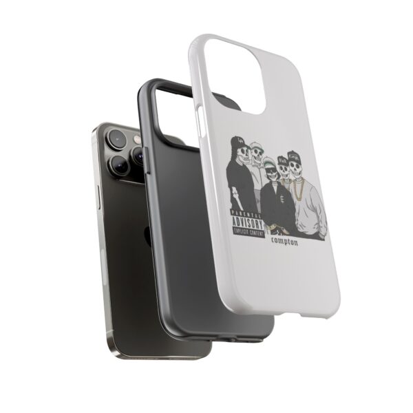Tough Cases - Urban Skeleton Phone Case, Compton Style Art, Hip Hop Vibe, Unique Gift for Music Lovers, Halloween Decor - Image 40