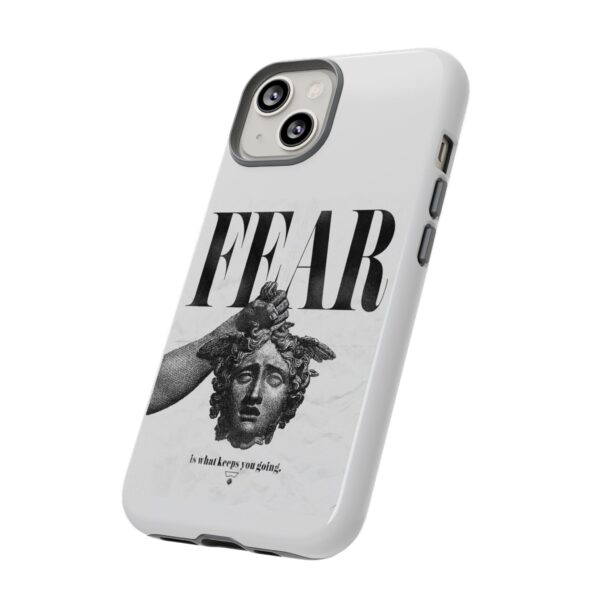 Bold Statement Phone Case - Fear Keeps You Going, Motivational Gift, Inspirational Accessories, Tough Cases for Teens, Unique Phone [...] - Image 27