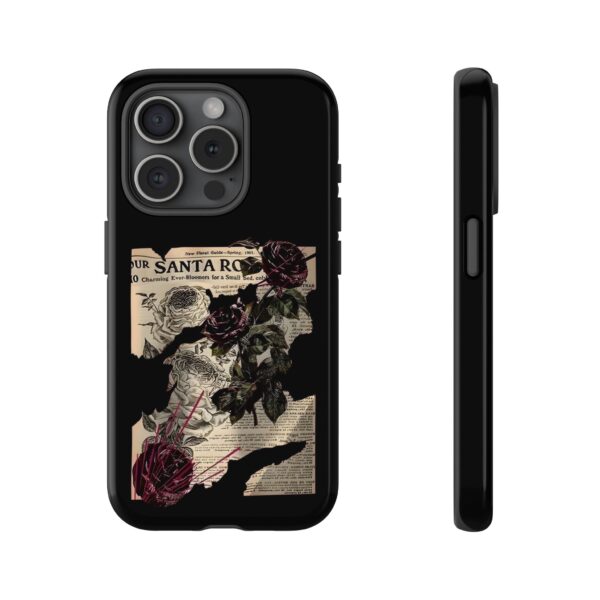 Tough Cases - Floral Gothic Phone Case, Tough Case, Unique Phone Cover, Gift for Her, Stylish Tech Accessory - Image 48