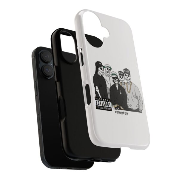Tough Cases - Urban Skeleton Phone Case, Compton Style Art, Hip Hop Vibe, Unique Gift for Music Lovers, Halloween Decor - Image 56