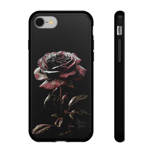 Elegant Rose Phone Case - Tough Cases, Floral Phone Cover, Gift for Her, iPhone Case, Stylish Accessories - Image 5