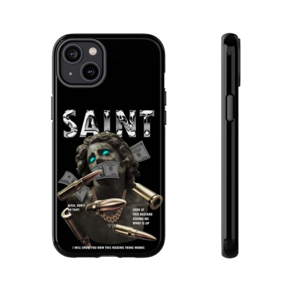 Urban Style Phone Case - Tough Cases, Graffiti Phone Cover, Street Art Design, Saint Inspired Design, Unique Gift for Artists, Stylish [...] - Image 34