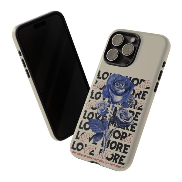 Blue Rose Phone Case - Tough Cases, Floral Phone Cover, Flower Art, Love More Gifts, Protective Phone Accessories - Image 52
