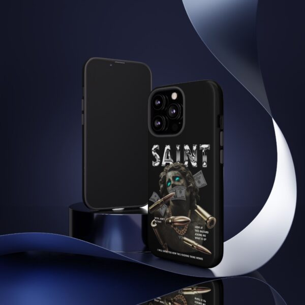 Urban Style Phone Case - Tough Cases, Graffiti Phone Cover, Street Art Design, Saint Inspired Design, Unique Gift for Artists, Stylish [...] - Image 23