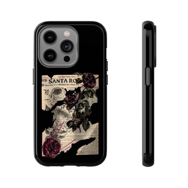 Tough Cases - Floral Gothic Phone Case, Tough Case, Unique Phone Cover, Gift for Her, Stylish Tech Accessory - Image 30