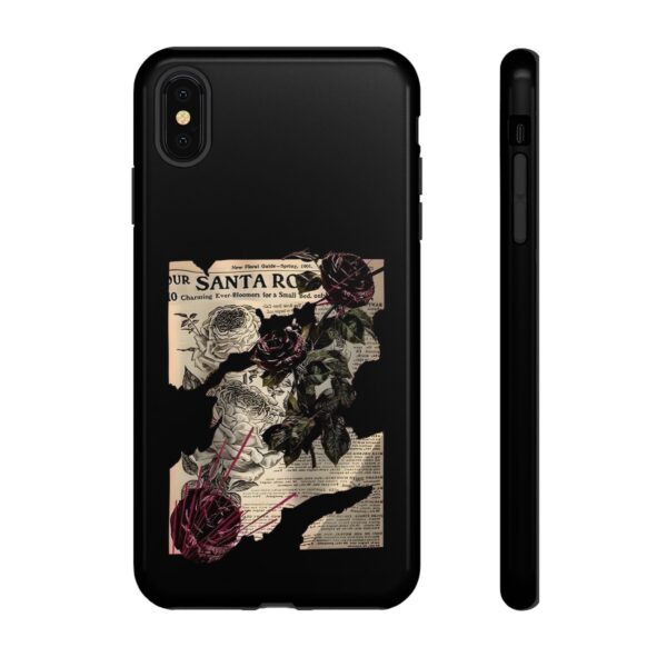 Tough Cases - Floral Gothic Phone Case, Tough Case, Unique Phone Cover, Gift for Her, Stylish Tech Accessory - Image 10