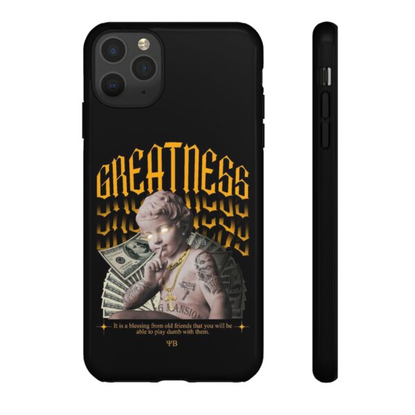 Greatness Phone Case | Tough Cases for Ambitious Individuals | Motivational Phone Cover | Unique Gift Idea | Trendy Accessories - Image 7