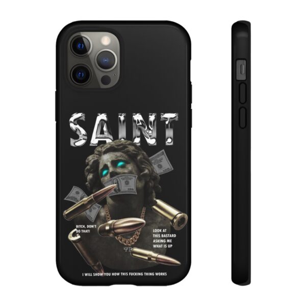 Urban Style Phone Case - Tough Cases, Graffiti Phone Cover, Street Art Design, Saint Inspired Design, Unique Gift for Artists, Stylish [...] - Image 16
