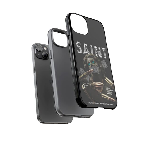 Urban Style Phone Case - Tough Cases, Graffiti Phone Cover, Street Art Design, Saint Inspired Design, Unique Gift for Artists, Stylish [...] - Image 36