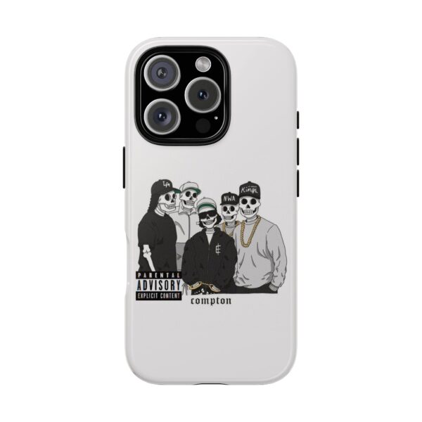 Tough Cases - Urban Skeleton Phone Case, Compton Style Art, Hip Hop Vibe, Unique Gift for Music Lovers, Halloween Decor - Image 62