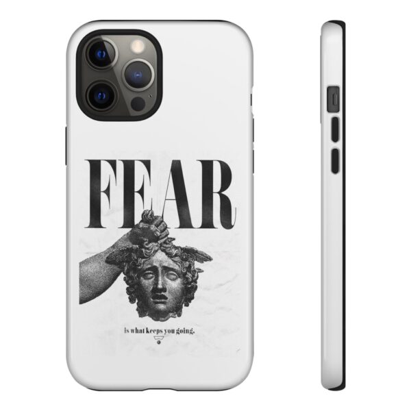Bold Statement Phone Case - Fear Keeps You Going, Motivational Gift, Inspirational Accessories, Tough Cases for Teens, Unique Phone [...] - Image 17