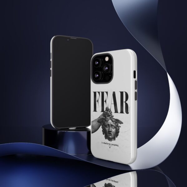 Bold Statement Phone Case - Fear Keeps You Going, Motivational Gift, Inspirational Accessories, Tough Cases for Teens, Unique Phone [...] - Image 23