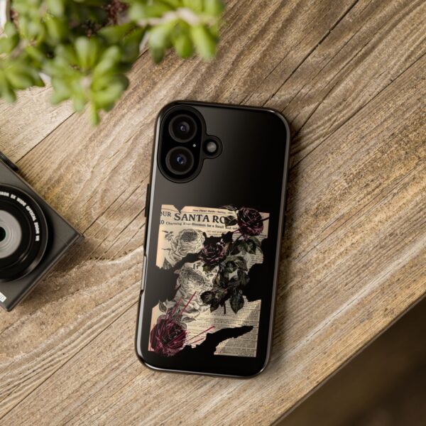 Tough Cases - Floral Gothic Phone Case, Tough Case, Unique Phone Cover, Gift for Her, Stylish Tech Accessory - Image 57