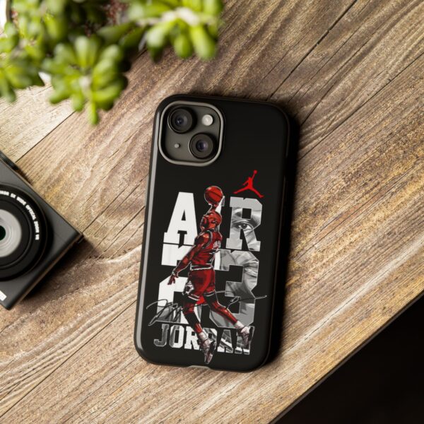 Stylish Phone Case featuring Michael Jordan, Athletic accessory, Sports Fan Gift, Unisex Design, Tough and Durable, Basketball Enthusiast - Image 44