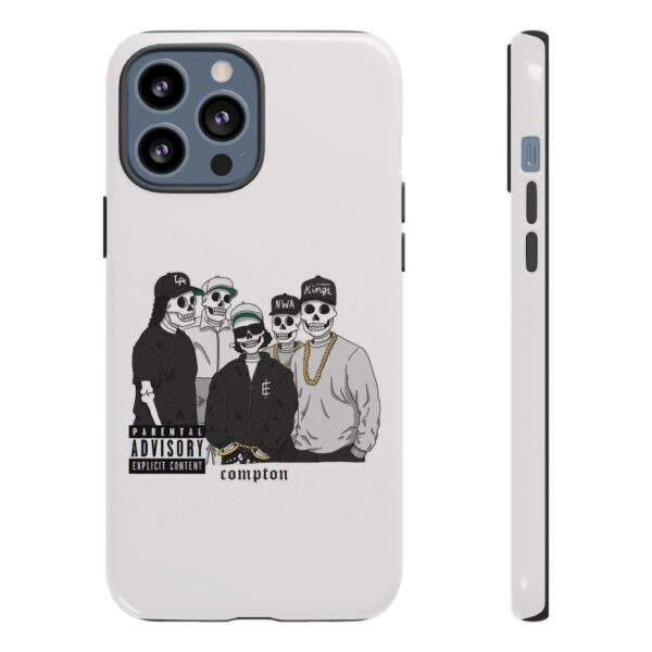 Tough Cases - Urban Skeleton Phone Case, Compton Style Art, Hip Hop Vibe, Unique Gift for Music Lovers, Halloween Decor - Image 24