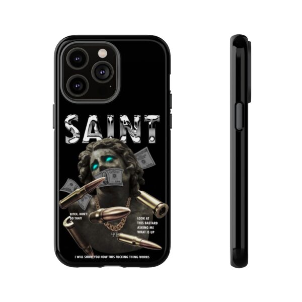Urban Style Phone Case - Tough Cases, Graffiti Phone Cover, Street Art Design, Saint Inspired Design, Unique Gift for Artists, Stylish [...] - Image 38
