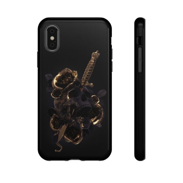 Tough Cases Phone Case, Edgy Phone Cover, Unique Skull Design, Gothic Style Accessories, Perfect Gift for Halloween, Stylish Tech - Image 7
