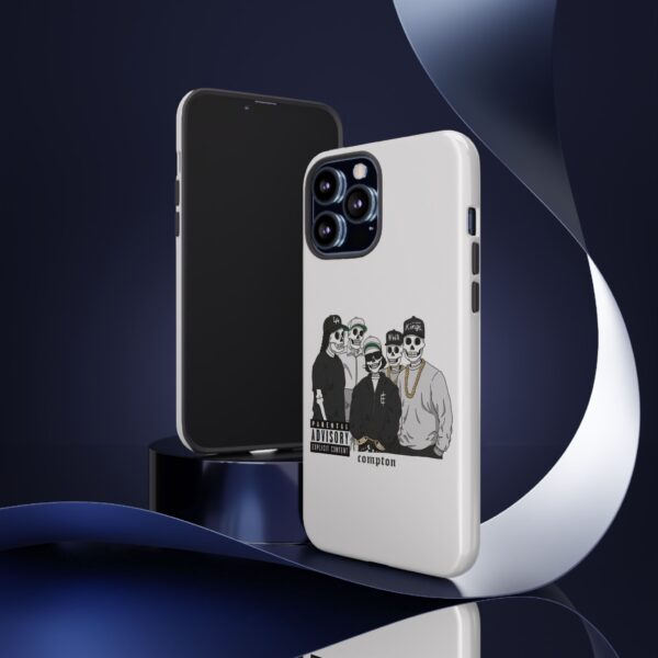Tough Cases - Urban Skeleton Phone Case, Compton Style Art, Hip Hop Vibe, Unique Gift for Music Lovers, Halloween Decor - Image 25