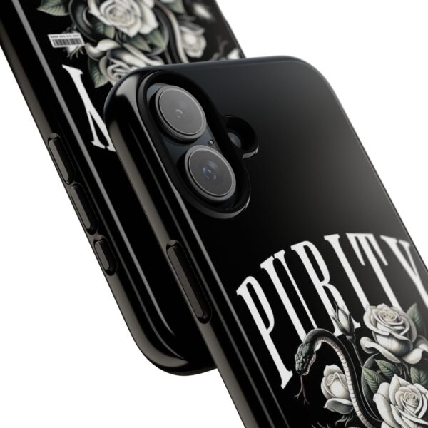 Gothic Phone Case, Edgy Smartphone Cover, Floral Design, Personalized Gift, Unique Accessory - Image 59