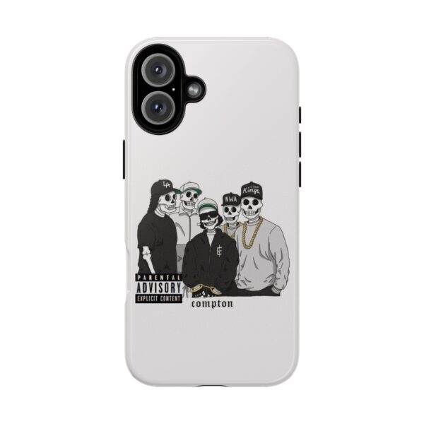 Tough Cases - Urban Skeleton Phone Case, Compton Style Art, Hip Hop Vibe, Unique Gift for Music Lovers, Halloween Decor - Image 58