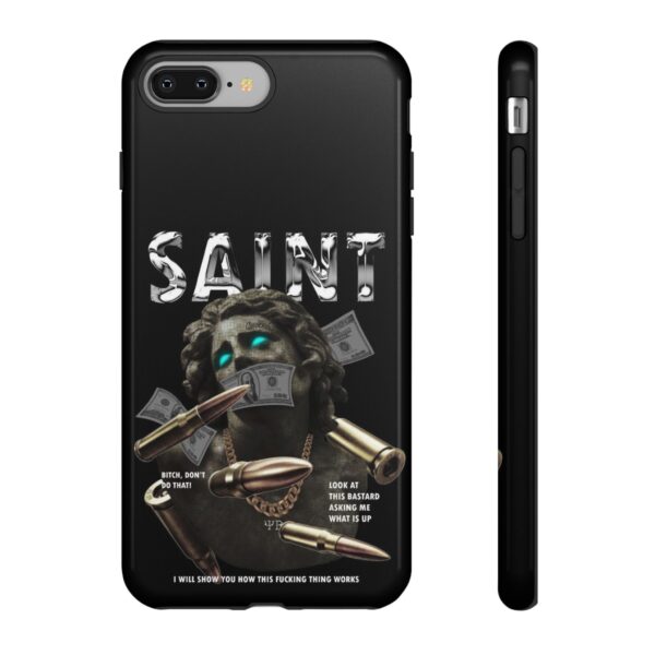 Urban Style Phone Case - Tough Cases, Graffiti Phone Cover, Street Art Design, Saint Inspired Design, Unique Gift for Artists, Stylish [...] - Image 6
