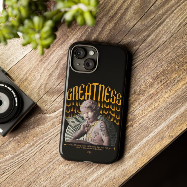 Greatness Phone Case | Tough Cases for Ambitious Individuals | Motivational Phone Cover | Unique Gift Idea | Trendy Accessories - Image 38
