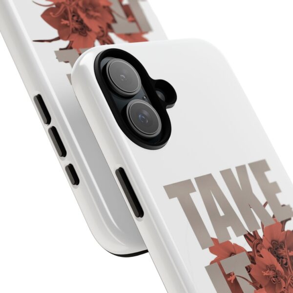 Take It Easy Phone Case, Floral Tough Case, Stress Relief Gift, Relaxation Accessory, Summer Vibes, Self-Care Essentials - Image 59