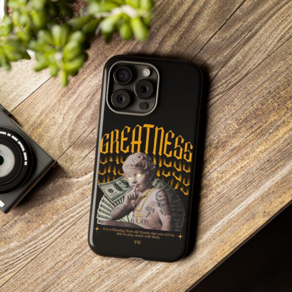 Greatness Phone Case | Tough Cases for Ambitious Individuals | Motivational Phone Cover | Unique Gift Idea | Trendy Accessories - Image 47