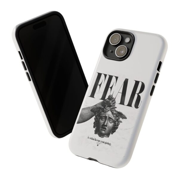 Bold Statement Phone Case - Fear Keeps You Going, Motivational Gift, Inspirational Accessories, Tough Cases for Teens, Unique Phone [...] - Image 43