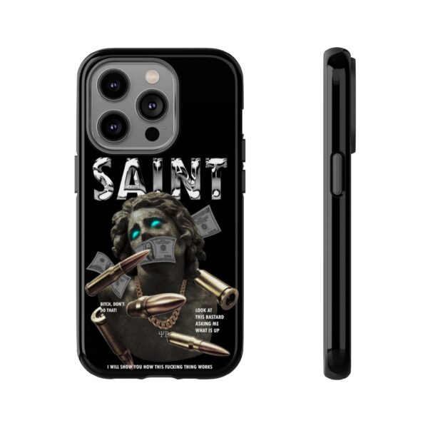 Urban Style Phone Case - Tough Cases, Graffiti Phone Cover, Street Art Design, Saint Inspired Design, Unique Gift for Artists, Stylish [...] - Image 30