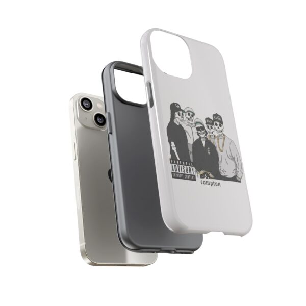 Tough Cases - Urban Skeleton Phone Case, Compton Style Art, Hip Hop Vibe, Unique Gift for Music Lovers, Halloween Decor - Image 28