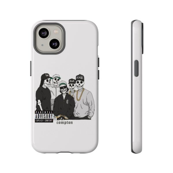 Tough Cases - Urban Skeleton Phone Case, Compton Style Art, Hip Hop Vibe, Unique Gift for Music Lovers, Halloween Decor - Image 26