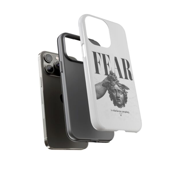 Bold Statement Phone Case - Fear Keeps You Going, Motivational Gift, Inspirational Accessories, Tough Cases for Teens, Unique Phone [...] - Image 40