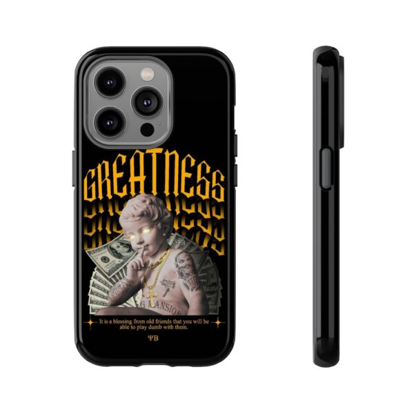 Greatness Phone Case | Tough Cases for Ambitious Individuals | Motivational Phone Cover | Unique Gift Idea | Trendy Accessories - Image 24