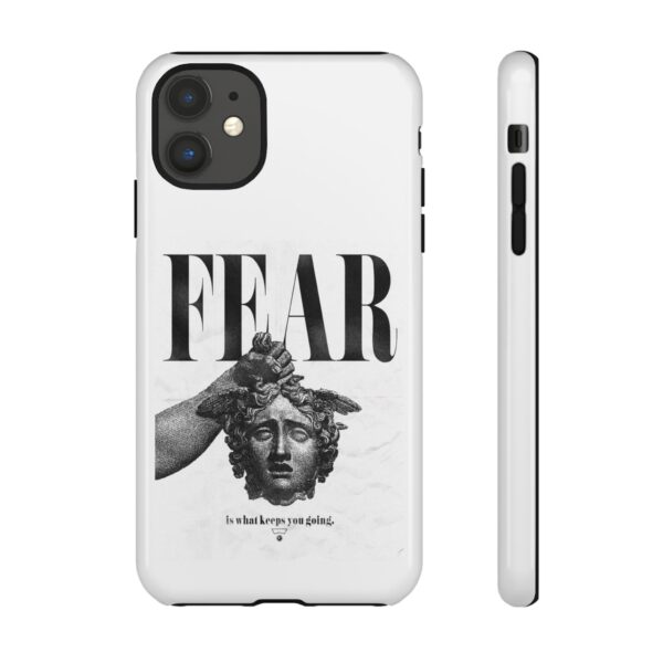Bold Statement Phone Case - Fear Keeps You Going, Motivational Gift, Inspirational Accessories, Tough Cases for Teens, Unique Phone [...] - Image 11
