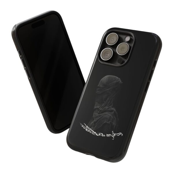 Tough Cases Black Aesthetic Phone Case, Unique Smartphone Cover for Minimalist Style, Gift for Tech Lovers, Modern Art Decor - Image 49