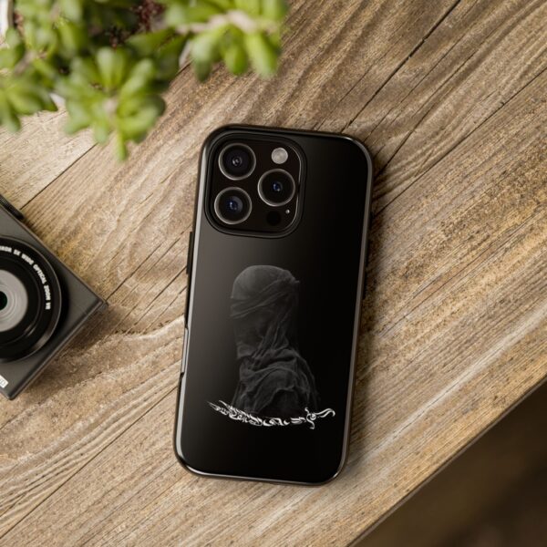 Tough Cases Black Aesthetic Phone Case, Unique Smartphone Cover for Minimalist Style, Gift for Tech Lovers, Modern Art Decor - Image 65
