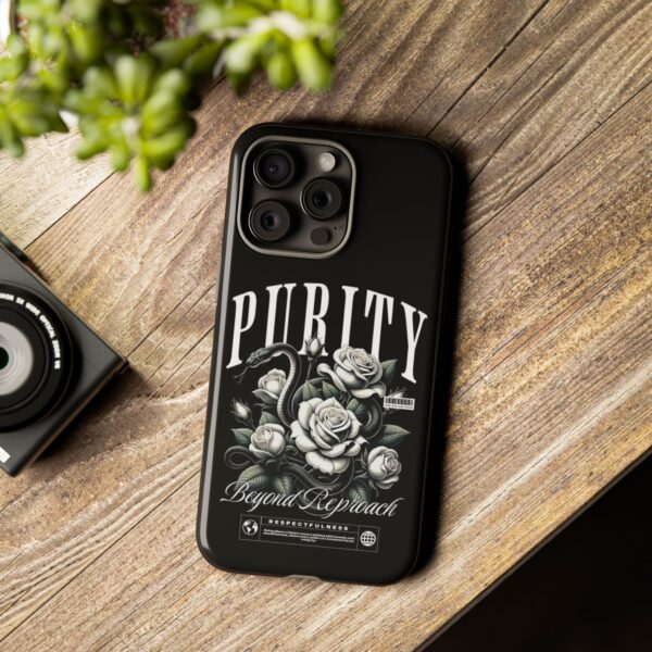 Gothic Phone Case, Edgy Smartphone Cover, Floral Design, Personalized Gift, Unique Accessory - Image 53