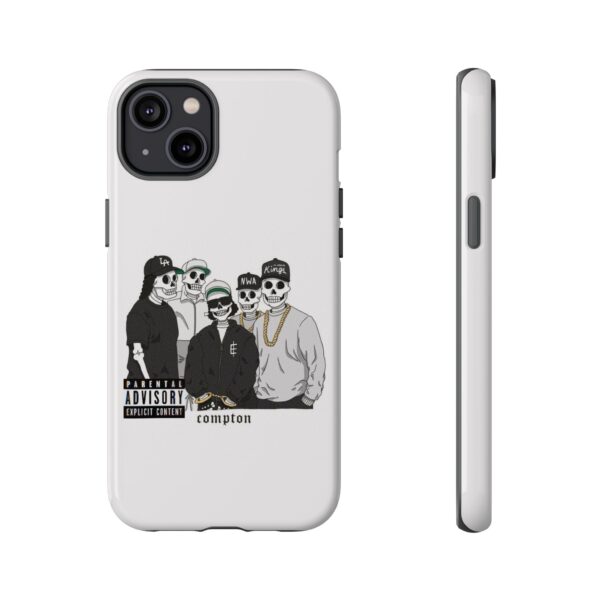 Tough Cases - Urban Skeleton Phone Case, Compton Style Art, Hip Hop Vibe, Unique Gift for Music Lovers, Halloween Decor - Image 34