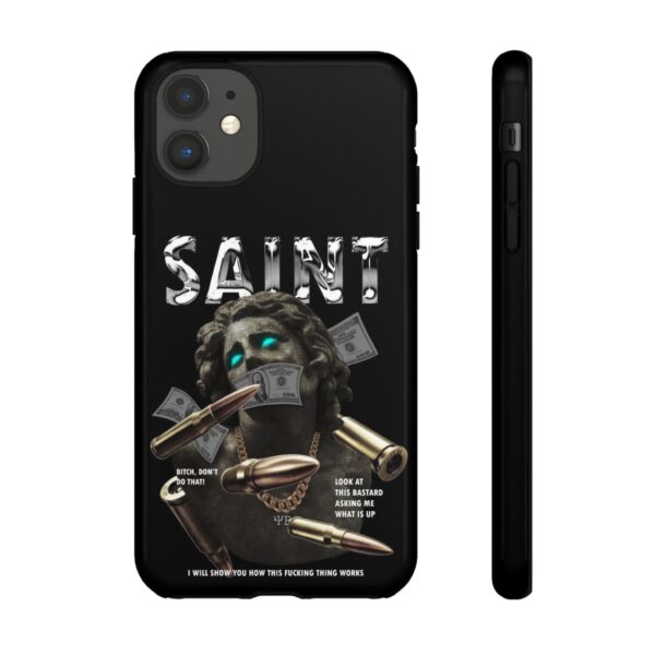 Urban Style Phone Case - Tough Cases, Graffiti Phone Cover, Street Art Design, Saint Inspired Design, Unique Gift for Artists, Stylish [...] - Image 11