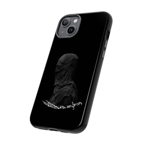Tough Cases Black Aesthetic Phone Case, Unique Smartphone Cover for Minimalist Style, Gift for Tech Lovers, Modern Art Decor - Image 35
