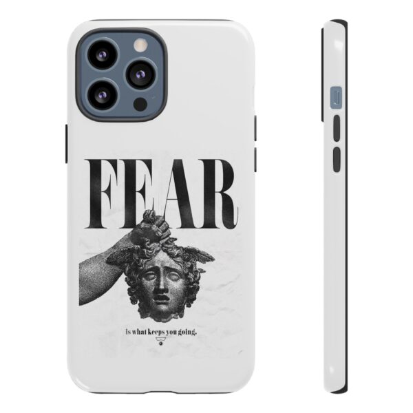 Bold Statement Phone Case - Fear Keeps You Going, Motivational Gift, Inspirational Accessories, Tough Cases for Teens, Unique Phone [...] - Image 24