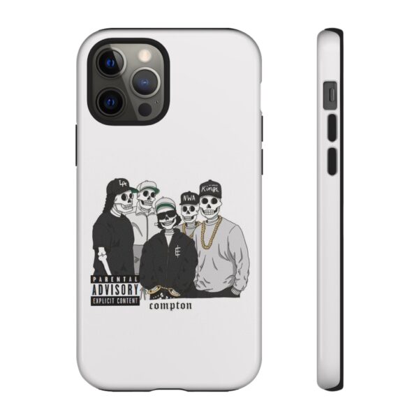 Tough Cases - Urban Skeleton Phone Case, Compton Style Art, Hip Hop Vibe, Unique Gift for Music Lovers, Halloween Decor - Image 16