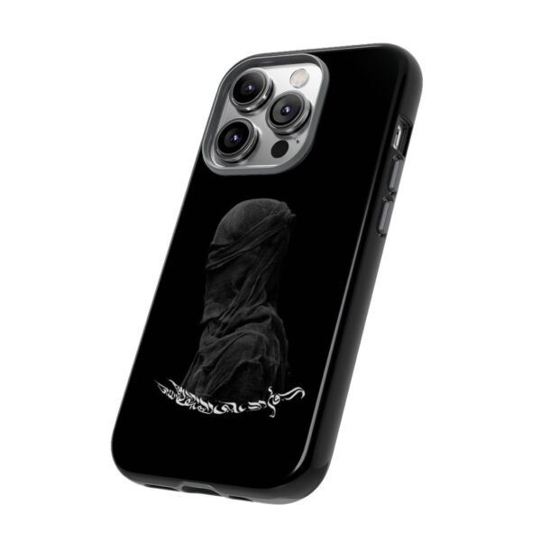 Tough Cases Black Aesthetic Phone Case, Unique Smartphone Cover for Minimalist Style, Gift for Tech Lovers, Modern Art Decor - Image 31