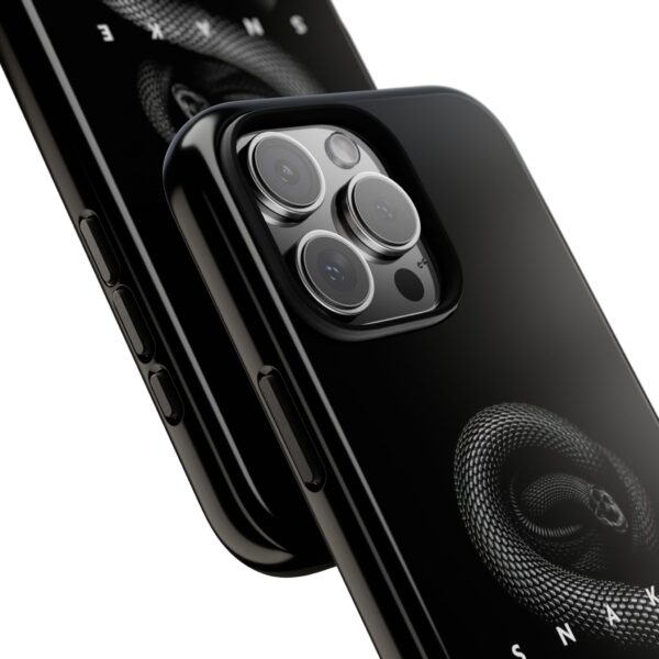 Snake Design Phone Case, Tough Cases for Protection, Unique Mobile Accessory, Gift for Animal Lovers, Stylish Tech Cover - Image 2